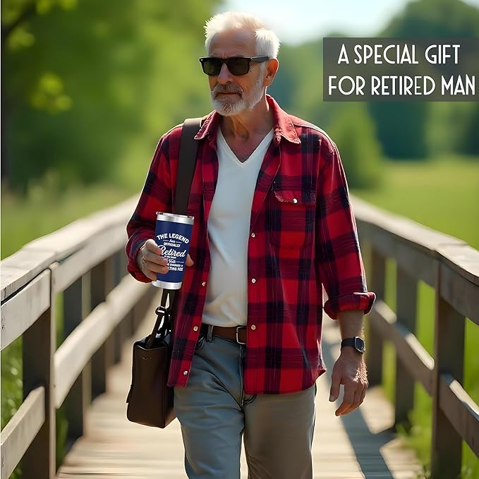 Retirement Gifts for Men The Legend Has Retired Retired Tumbler