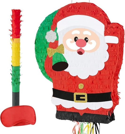 Christmas Santa Piñata Christmas Decorations Red Santa Claus Party