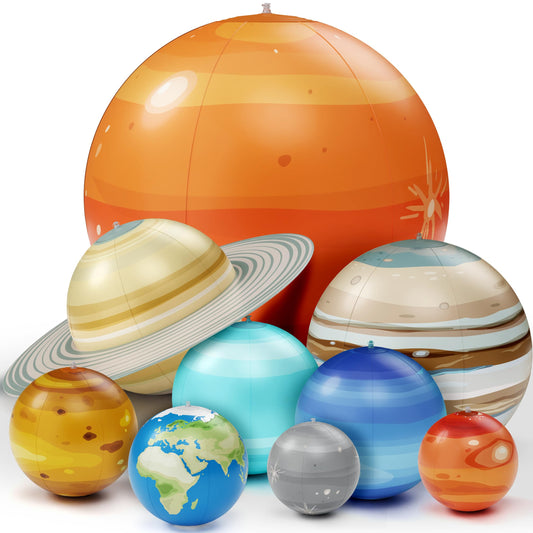 Dan&Darci Inflatable Solar System Planets for Kids - Science Toys -