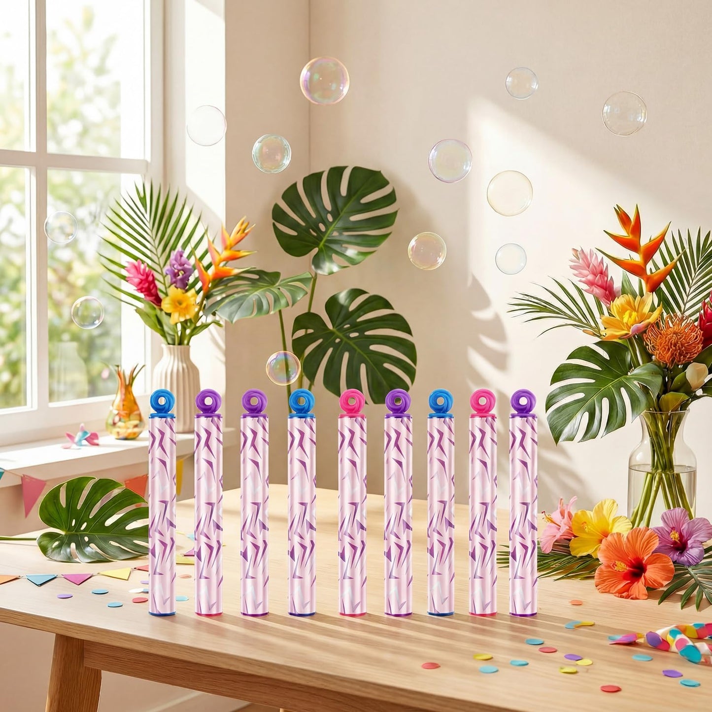 Rotatingpals 32 Pcs Kpop Bubble Wands Lightning Themed Party Favors