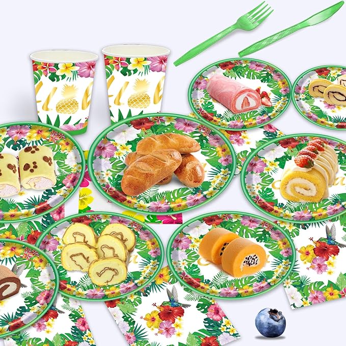 Hawaiian Luau Party Decorations Supplies Tropical Aloha Birthday