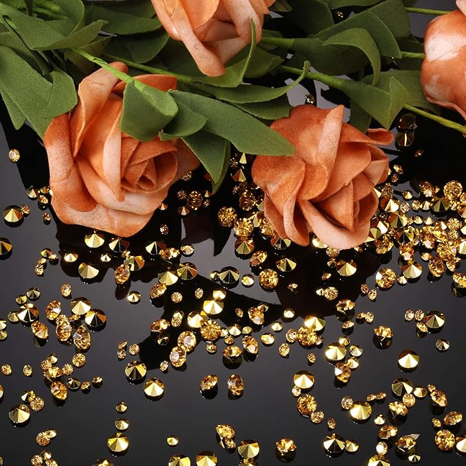 10000 Clear Wedding Table Scatter Confetti Crystals Acrylic Diamonds #