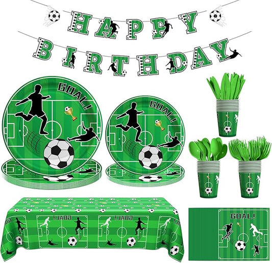 Soccer Birthday Decorations 170 Pcs Soccer Party Decorations