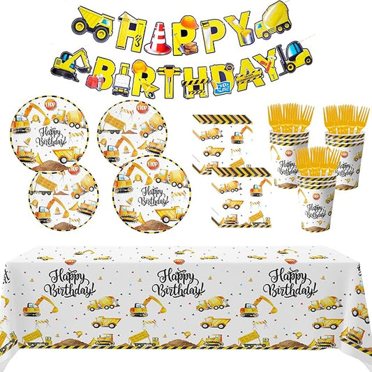 Construction Birthday Party Supplies Construction Birthday