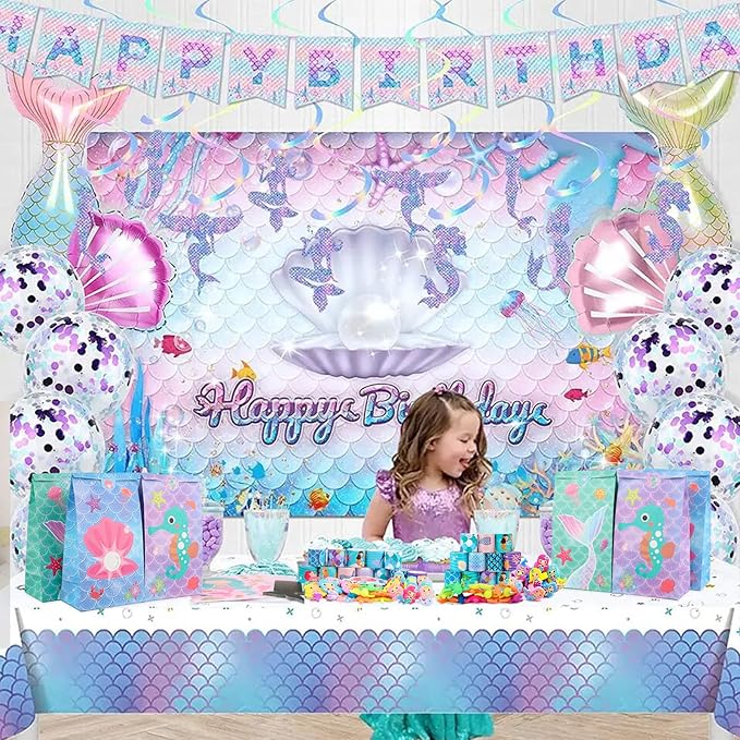 Mermaid Party Favors 12 Pack Mermaid Birthday Party Supplies Goodie