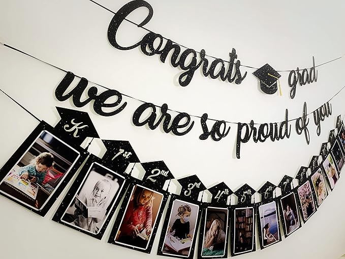 Graduation Decorations Class of 2026 Party Supplies Congrats Grad We