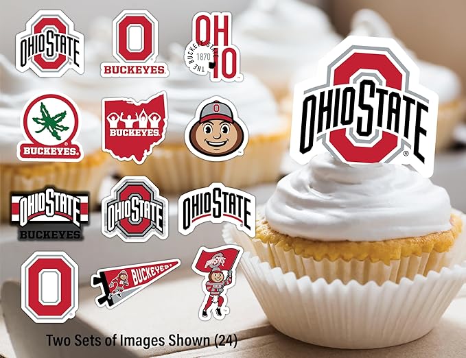 Ohio State Party Supplies for OSU Football, Birthday Gift, Graduation