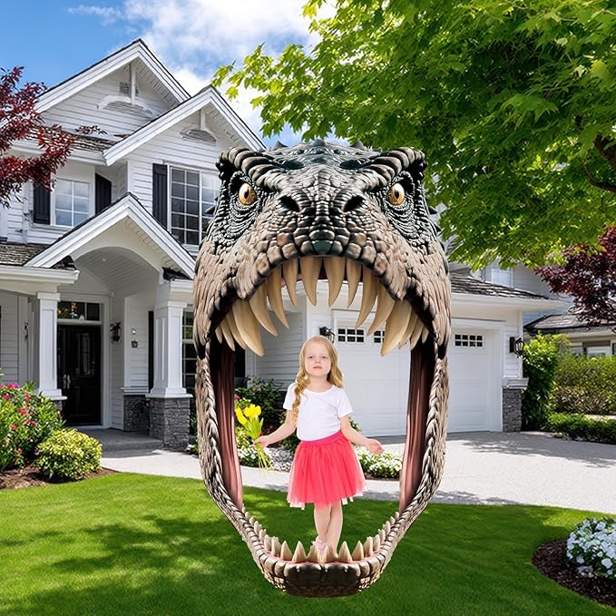 Dinosaur Birthday Party Decorations Dino Park Porch Banner Backdrop