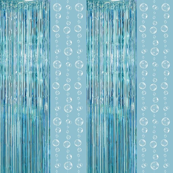 Decor365 Under The Sea Party Decorations Bubble Garland Backdrop