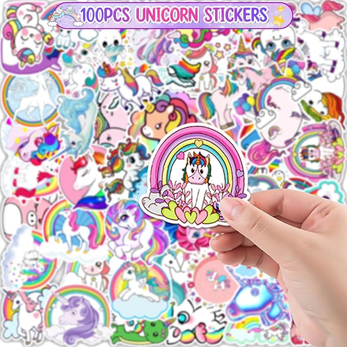 184Pcs Unicorn Party Favors Unicorn Birthday Party Supplies for
