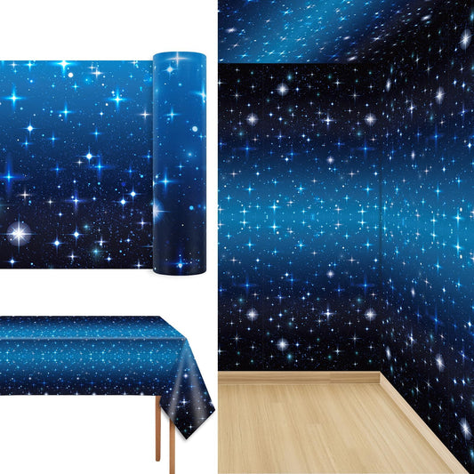 party greeting Space Galaxy Party Decoration Tablecloth Roll 1200 x 52