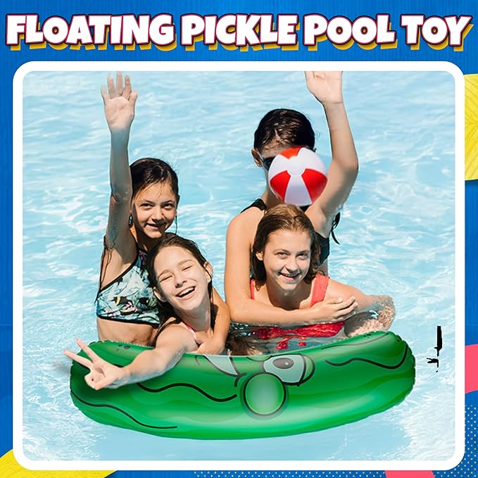Giant Inflatable Pickle - 36-Inch-Tall Funny Pickle Gifts, Durable