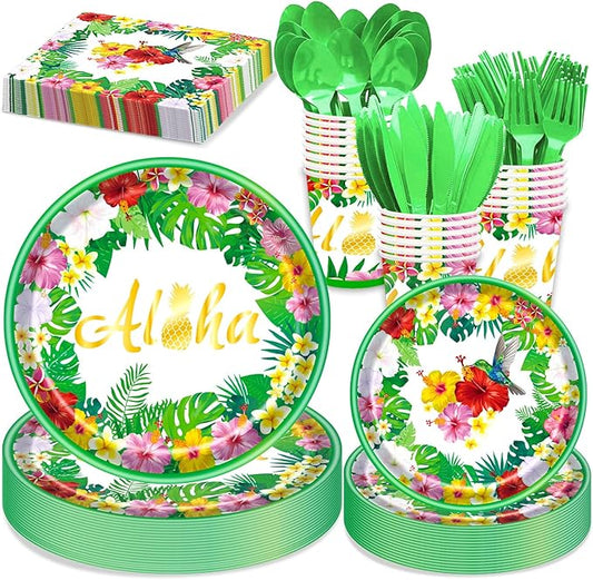 Hawaiian Luau Party Decorations Supplies Tropical Aloha Birthday