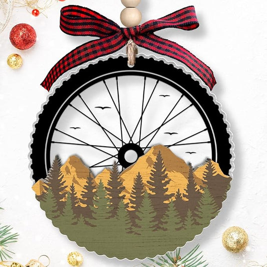 Bike Ornament - Cycling Christmas Ornaments, Bicycle Christmas