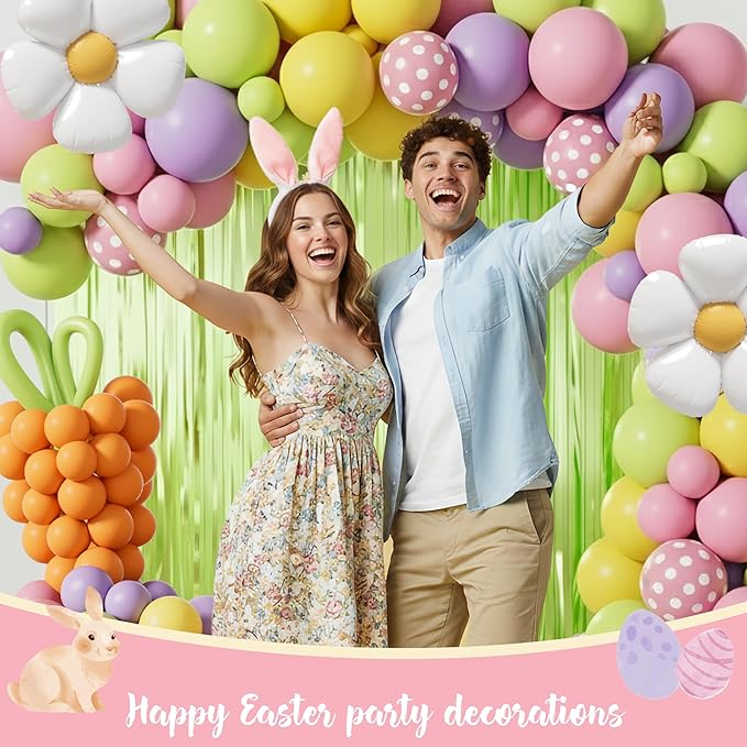 Easter Party Decorations Kit Happy Easter Bunny Party Supplies for