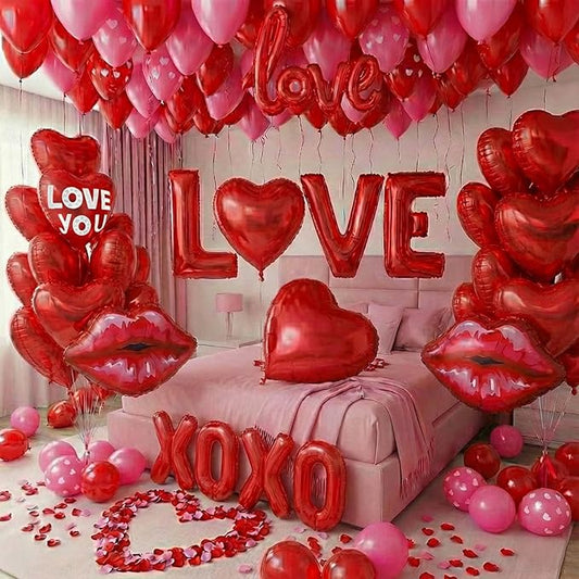 Valentine's day Balloon Garland kit 125Pcs Valentines Day Balloon