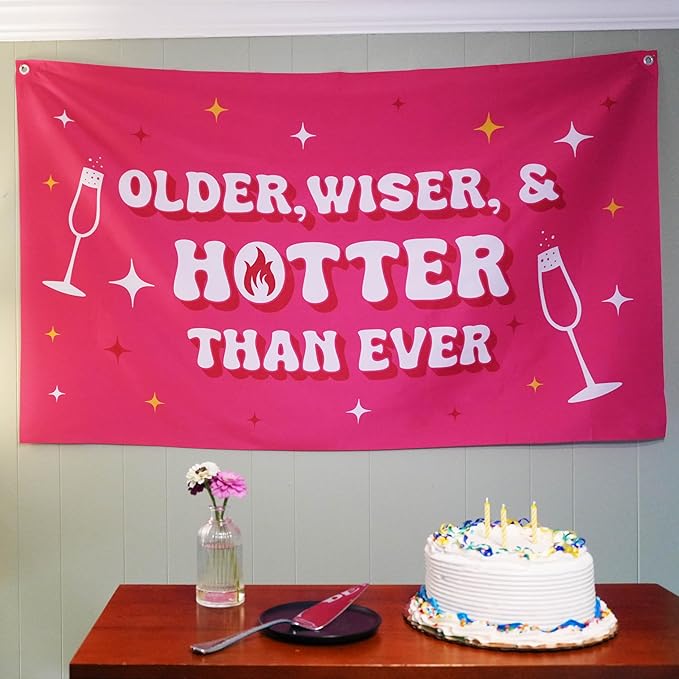 Funny Happy Birthday Banner 60" x 33" – Hilarious Party Decoration #4