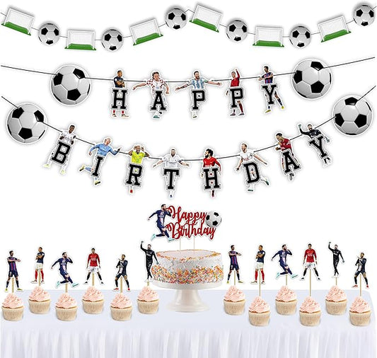 Soccer Football Theme Birthday Party Supplies Sports Inspired Party