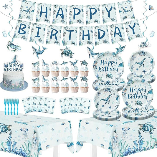 Under the Sea Party Decorations Ocean Themed Party Decorations