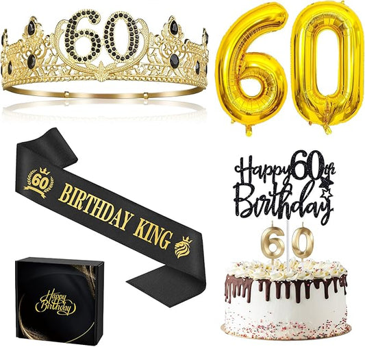 60th Birthday Gifts for Men 60th Birthday Decorations for Men Party