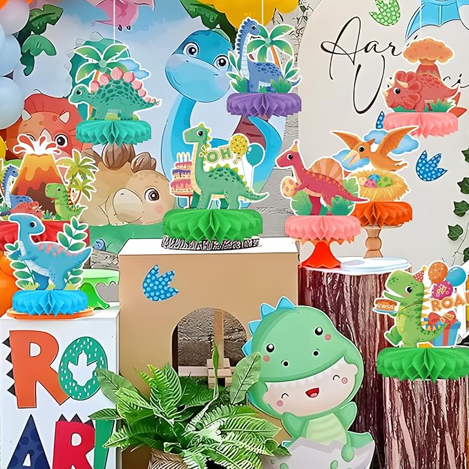 Dinosaur Birthday Party Supplies Kit Dinosaur Themed Table