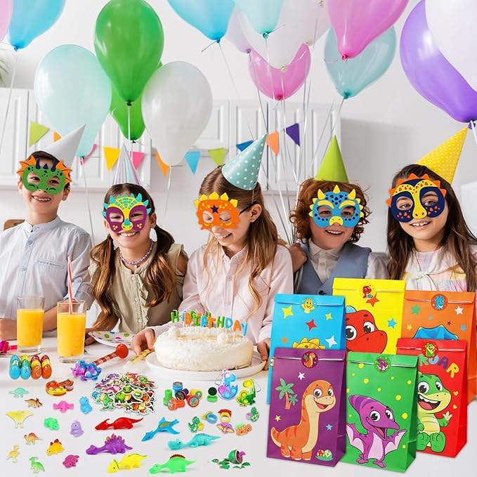 352PCS Dinosaur Party Favors Dinosaur Birthday Party Decorations