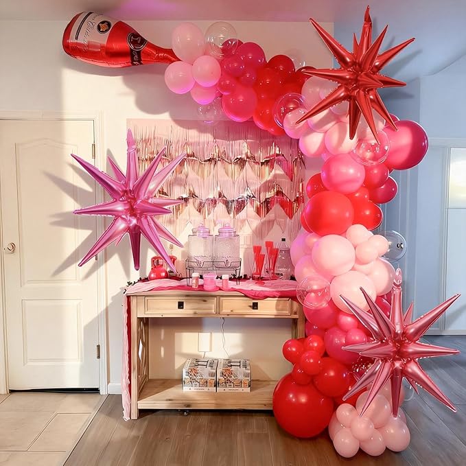 Valentines Balloon Arch Kit Red Pink Valentines Day Balloon Garland