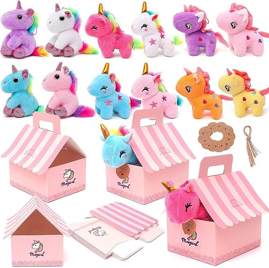Unicorn Party Favors Unicorn Stuffed Animals for Girls Mini Stuffed