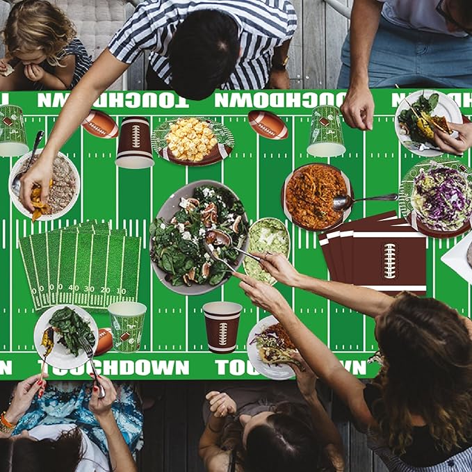 74Pcs Football Party Decorations Supplies Football Party Decoration