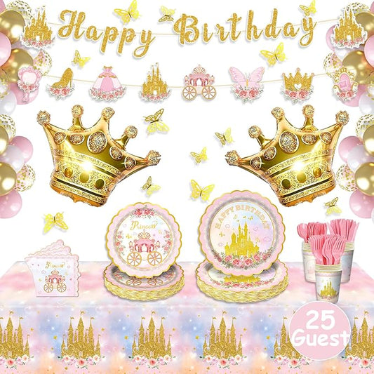 Princess Birthday Party Decorations Princess Party Decorations Pink