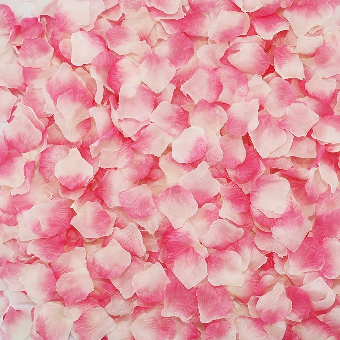 FLORIST 2200 PCS Silk Flower Rose Petals for Wedding Decorations