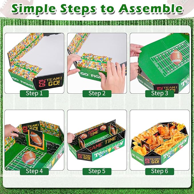 Football Party Decorations for Game Day Celebration Tailgate