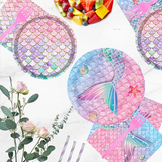 Mermaid Birthday Decorations Mermaid Birthday Party Decorations