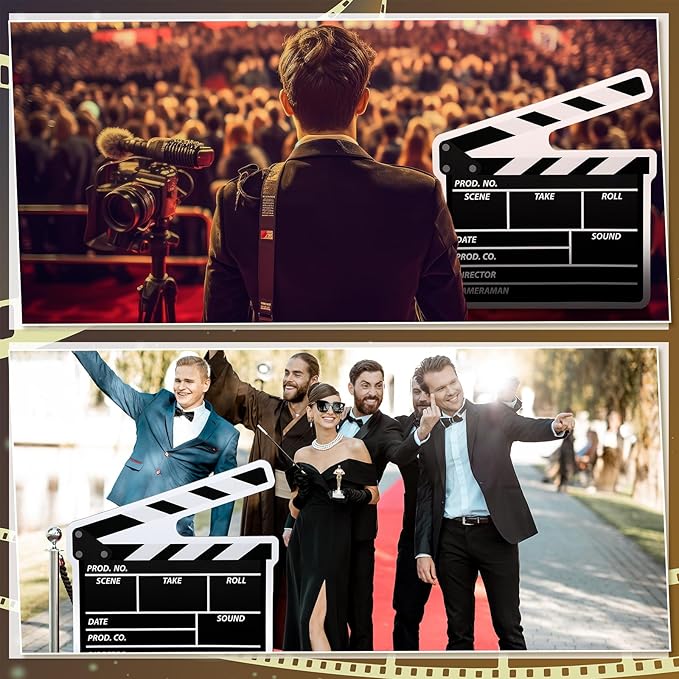 42 Movie Night Clapboard Cardboard Cutout Stand up Life Size Movie