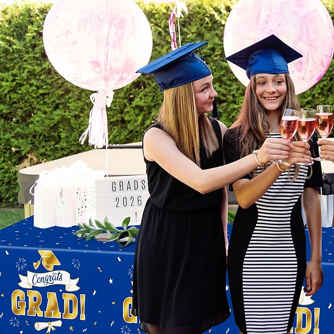 QZYL 2Pack 2026 Graduation Decorations, 108" X 54" Graduation