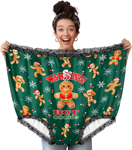 FreeNFond Granny Panties Funny Gag Gifts for Adult Women Men Wedding