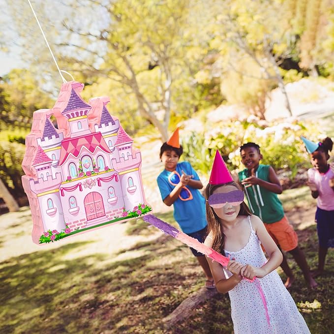 Princess Castle Piñata Bundle Girl Princess Party Piñata Set Include