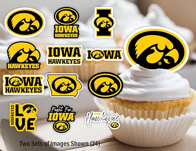 Iowa Hawkeyes Party Supplies for Hawks Football, Birthday Gift,