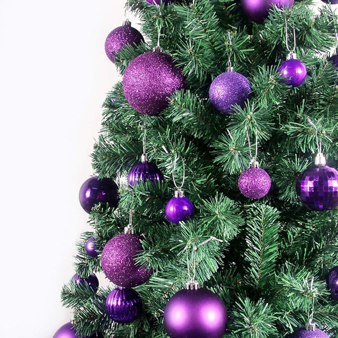 18Pcs Christmas Balls Ornaments for Xmas Tree - Shatterproof