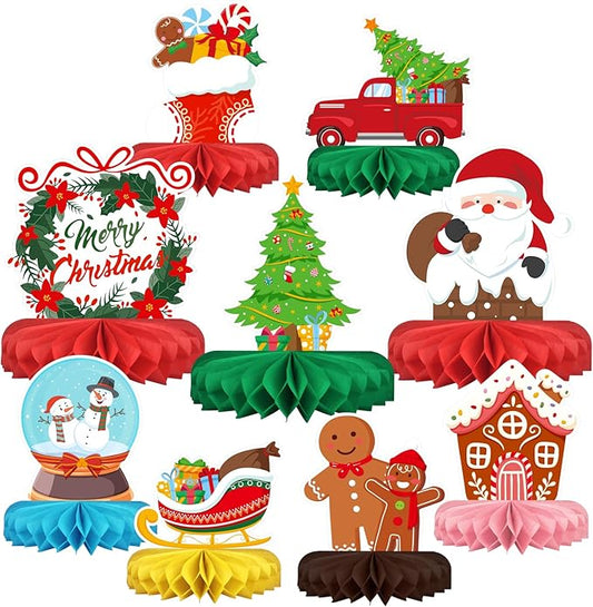 Merry Christmas Party Decorations Bundle Includes Festive Christmas