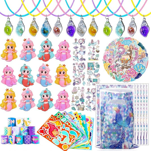 Mermaid Party Favors Birthday Party Decorations Supplies Little