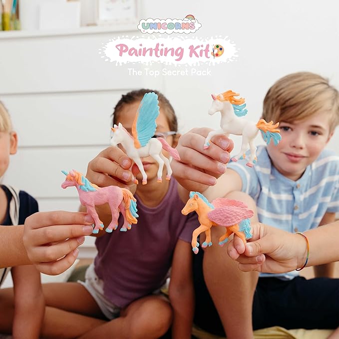Unicorn Party Favors for Kids Painting Kit Pack 16 Goodie Bags