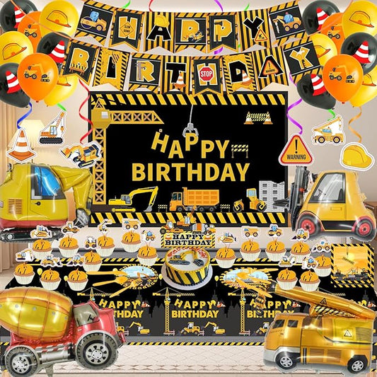 Construction Birthday Party Supplies Dump Truck