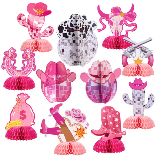 11pcs Cowgirl Party Decorations,Cowgirl Bachelorette Party Decorations
