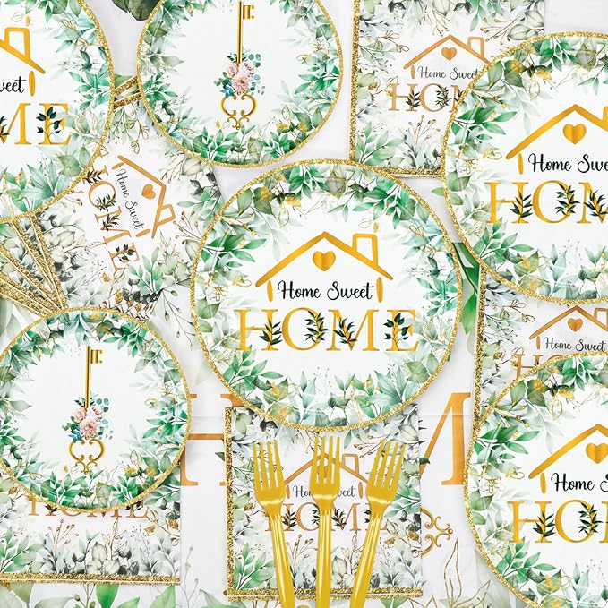 Housewarming Party Decorations - 81pcs Home Sweet Home Party