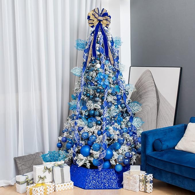 24ct Christmas Ball Ornaments Shatterproof Christmas