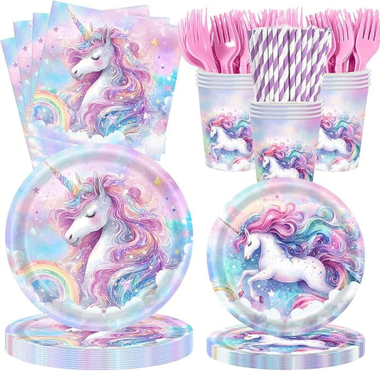 Unicorn Birthday Decorations Rainbow Unicorn Party Decorations