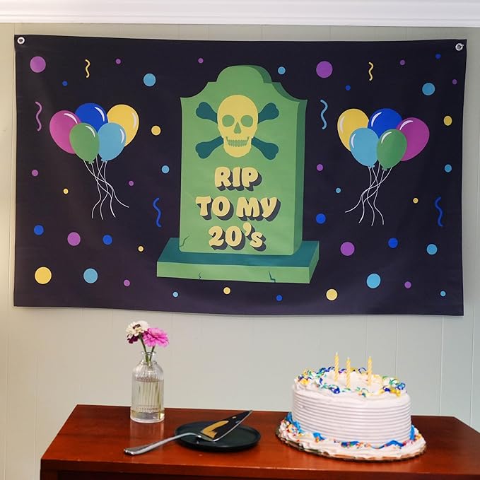Funny Happy Birthday Banner 60" x 33" – Hilarious Party Decoration #5