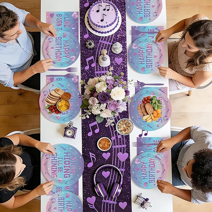 96 Pcs Kpop Birthday Party Supplies Kpop Idol Style Plates and