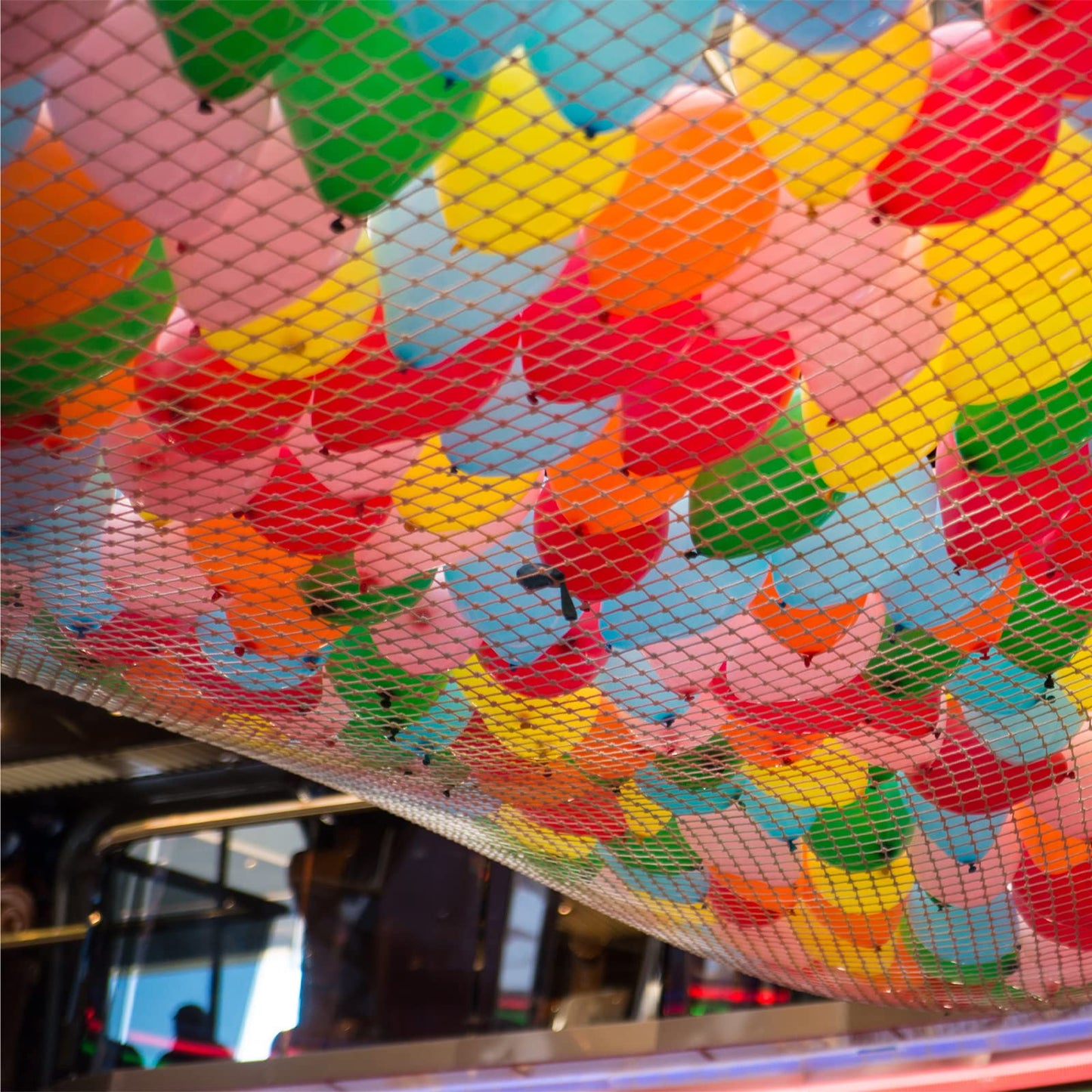 Haull Balloon Drop Net for Ceiling Release Wedding Birthday Balloon